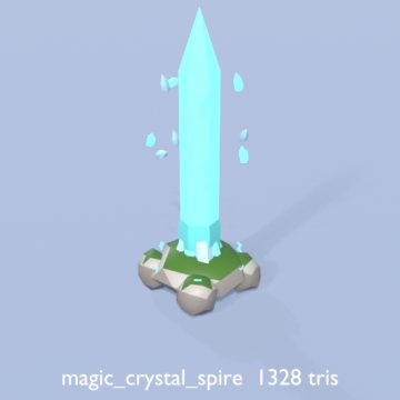 Magic Crystal Spire